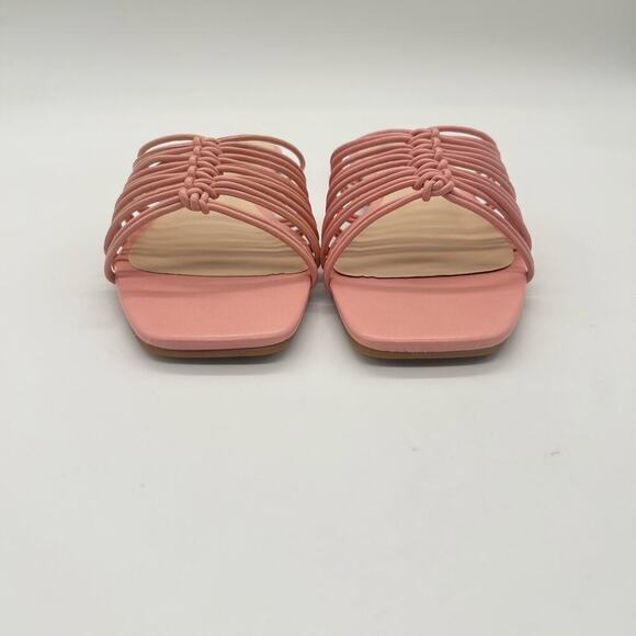 Journee Collection Sandals Womens 6 Pink Addora Slides Sandals NEW - Picture 6 of 10